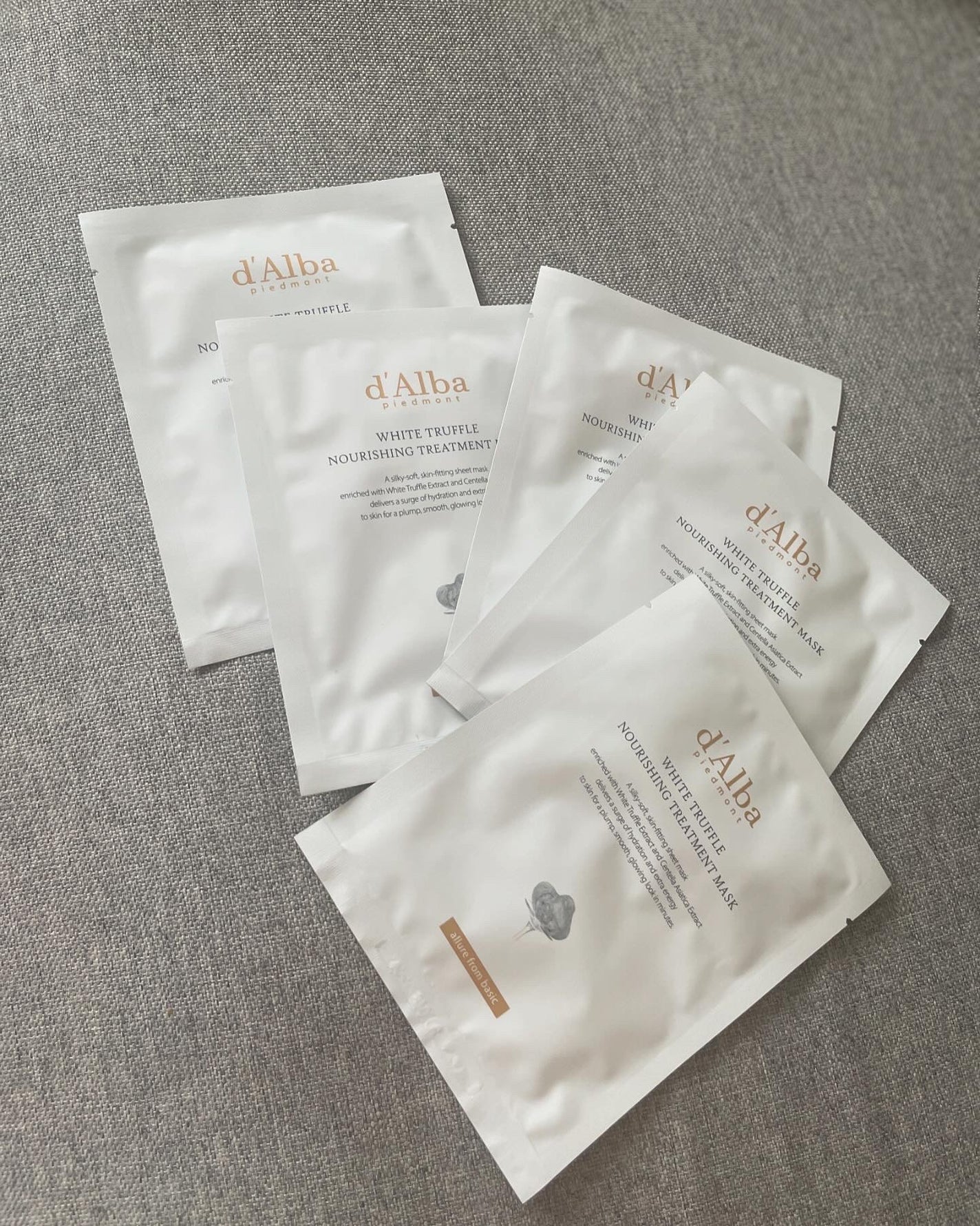ホワイトトリュフナリシングトリートメントマスク/ダルバ/シートマスク・パックを使ったクチコミ(1枚目)