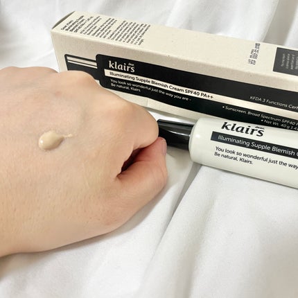 イルミネーティングサプルブレミッシュクリーム(40ml)/Klairs/化粧下地を使ったクチコミ(2枚目)