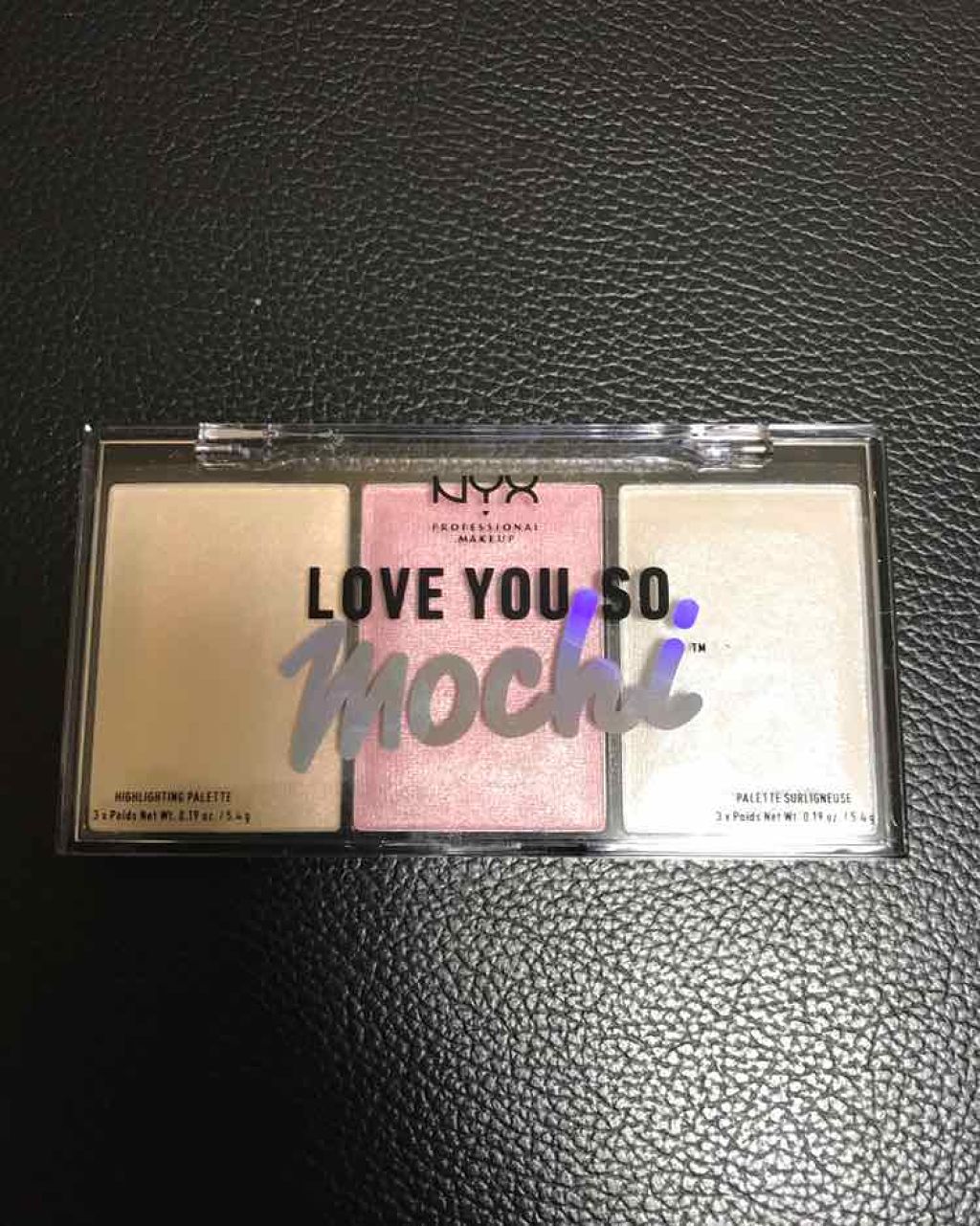 ラブ ユー ソー モッチ ハイライティング パレット/NYX Professional Makeup/プレストパウダーを使ったクチコミ（1枚目）
