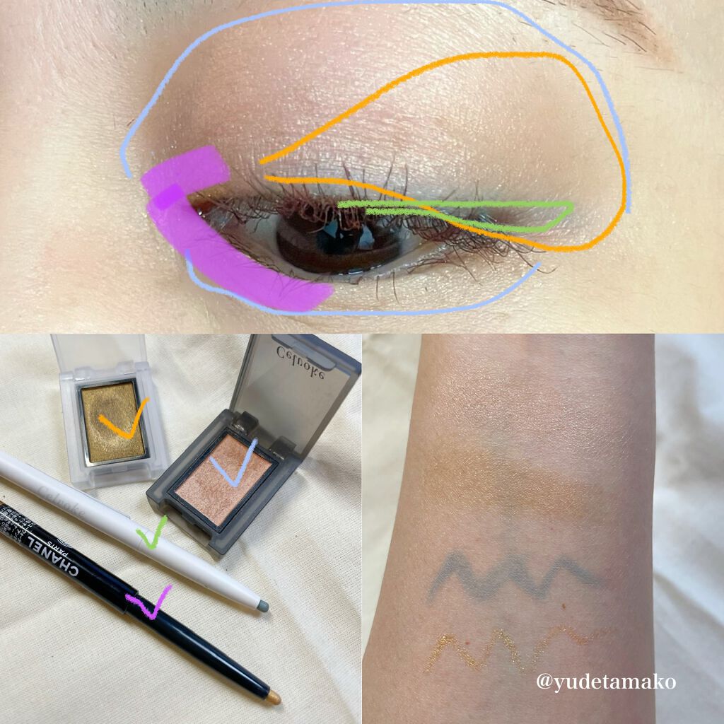 スティロ ユー ウォータープルーフ N/CHANEL/ペンシルアイライナーを使ったクチコミ(2枚目)