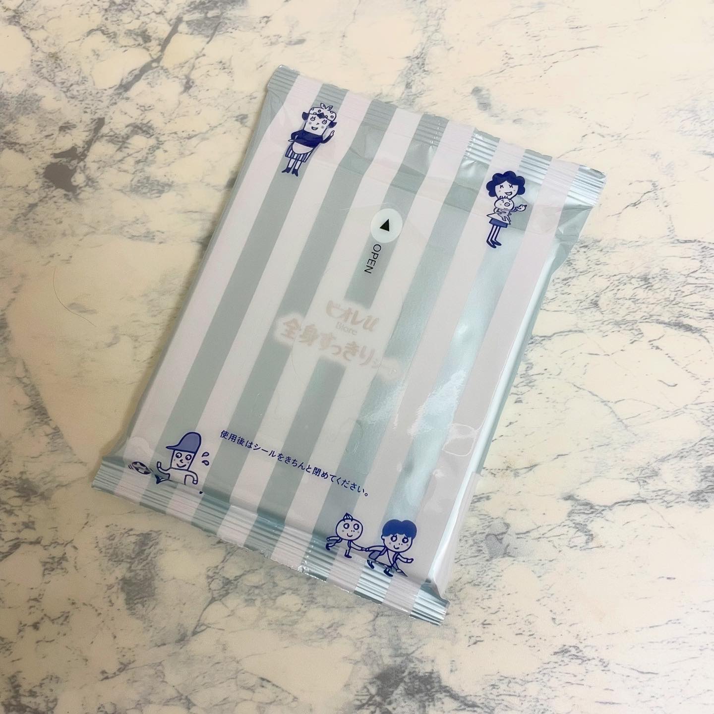 全身すっきりシート/ビオレu/ボディシートを使ったクチコミ（2枚目）