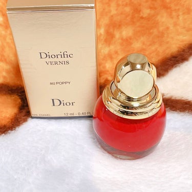 ヴェルニ ディオリフィック 862 ポピー（生産終了）/Dior/マニキュアを使ったクチコミ（1枚目）