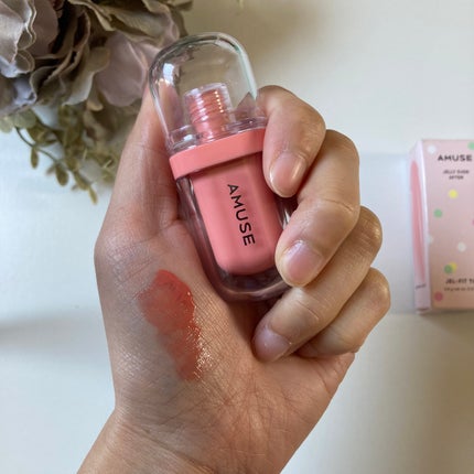 ジェルフィットティント/AMUSE/リップティントを使ったクチコミ(5枚目)