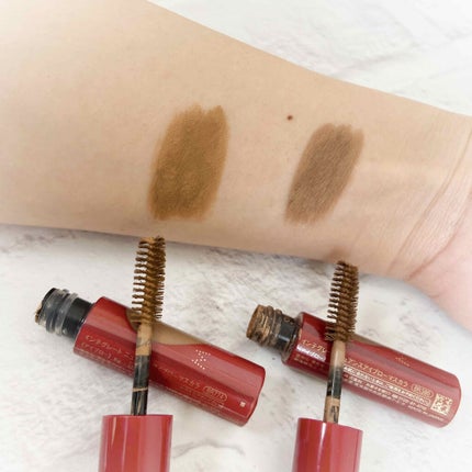 ニュアンスアイブローマスカラ/インテグレート/眉マスカラを使ったクチコミ(3枚目)