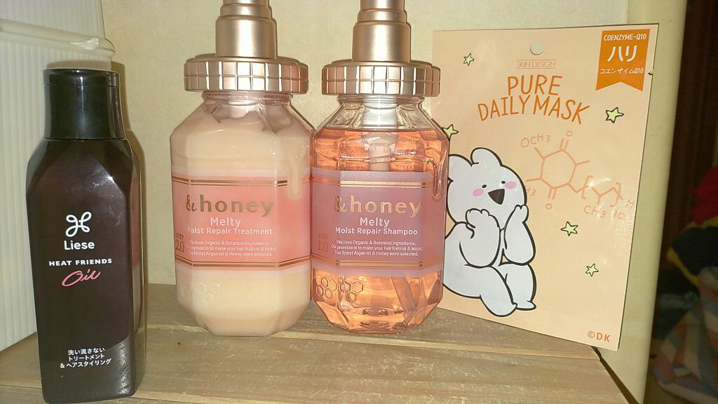 &honey Melty モイストリペア シャンプー1.0／モイストリペア ヘアトリートメント2.0/&honey/市販シャンプーを使ったクチコミ（2枚目）