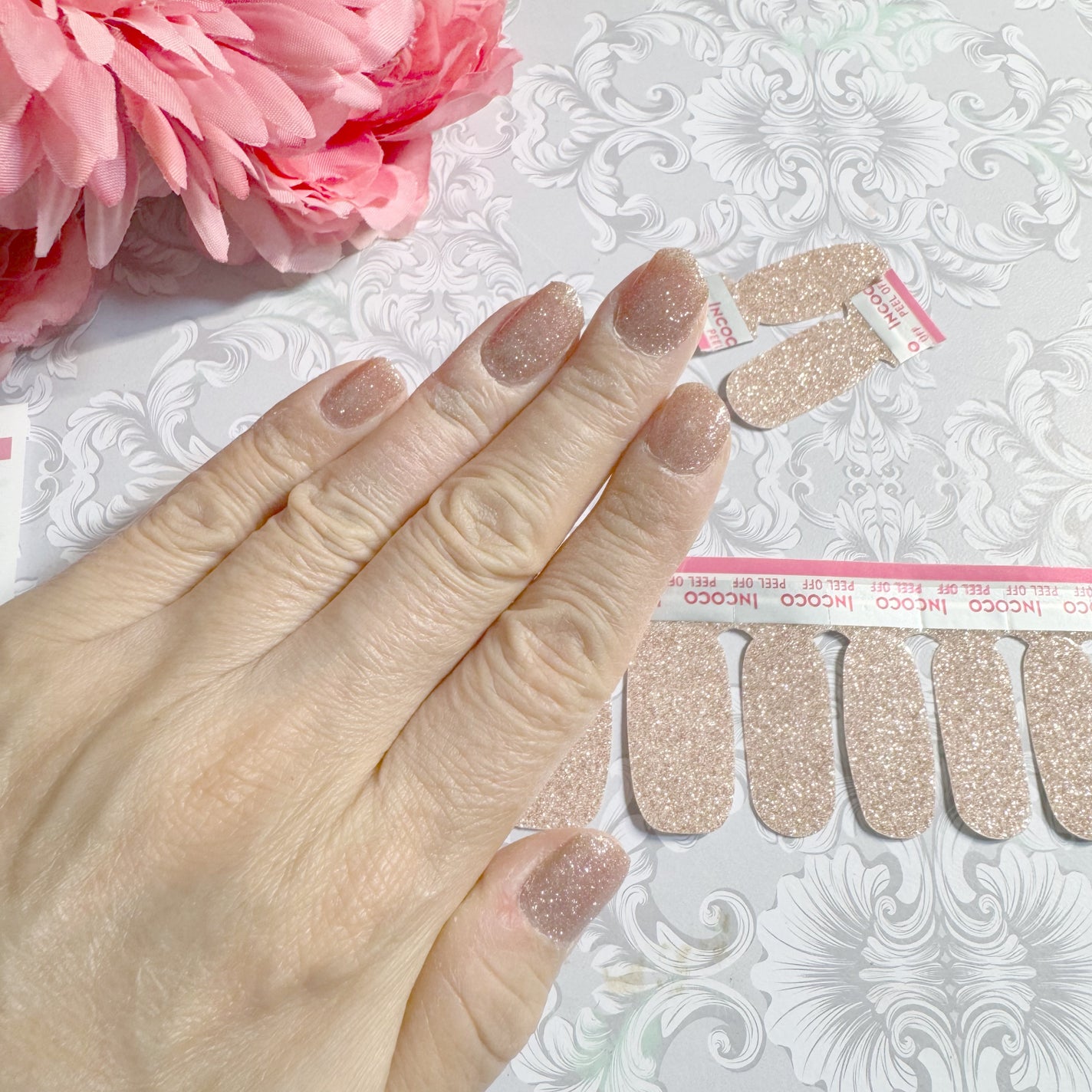 INCOCO インココ マニキュアシート/インココ/ネイルシールを使ったクチコミ(5枚目)