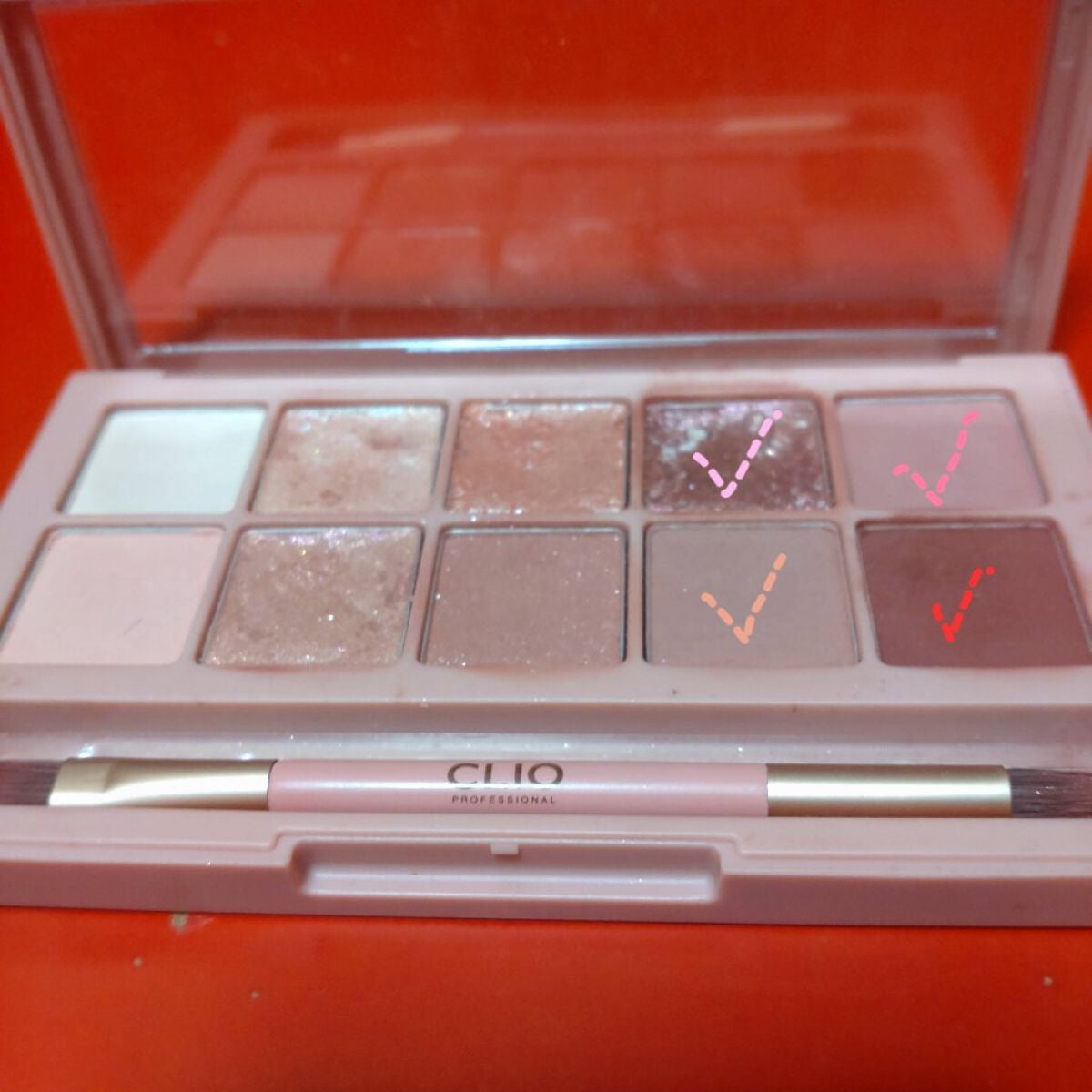 プロ アイ パレット/CLIO/アイシャドウパレットを使ったクチコミ(2枚目)