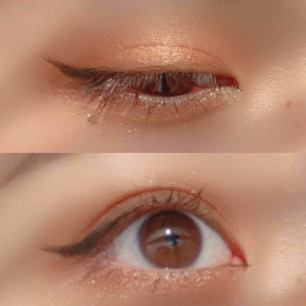 soba | ☺︎ on LIPS 「跳ね上げラインの描き方講座!韓国メイクやチャイボーグメイクにピ..」(3枚目)