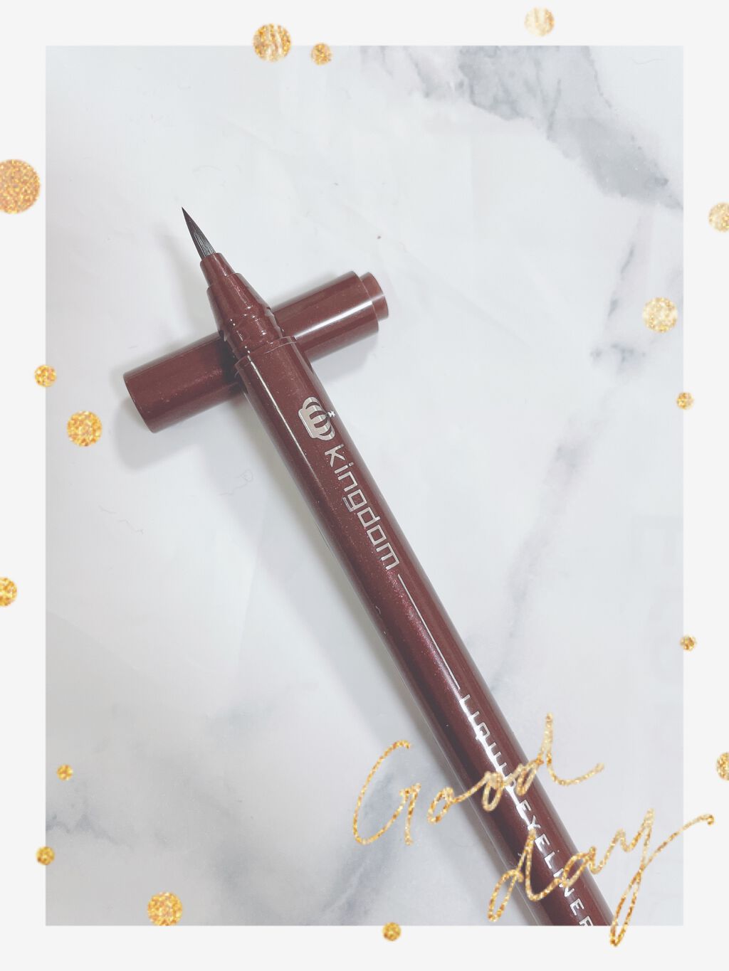 リキッドアイライナーWP		/キングダム/リキッドアイライナーを使ったクチコミ（2枚目）