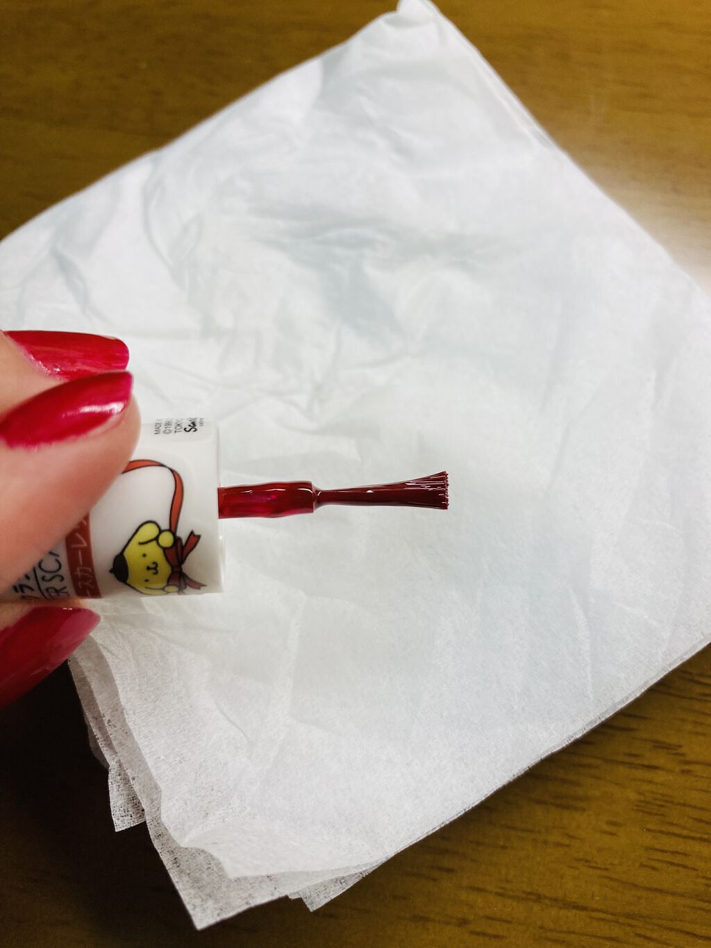 サンリオネイル/DAISO/マニキュアを使ったクチコミ（3枚目）