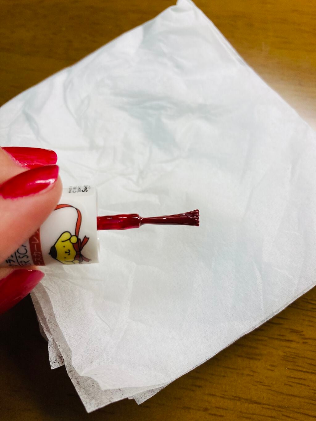 サンリオネイル/DAISO/マニキュアを使ったクチコミ(3枚目)