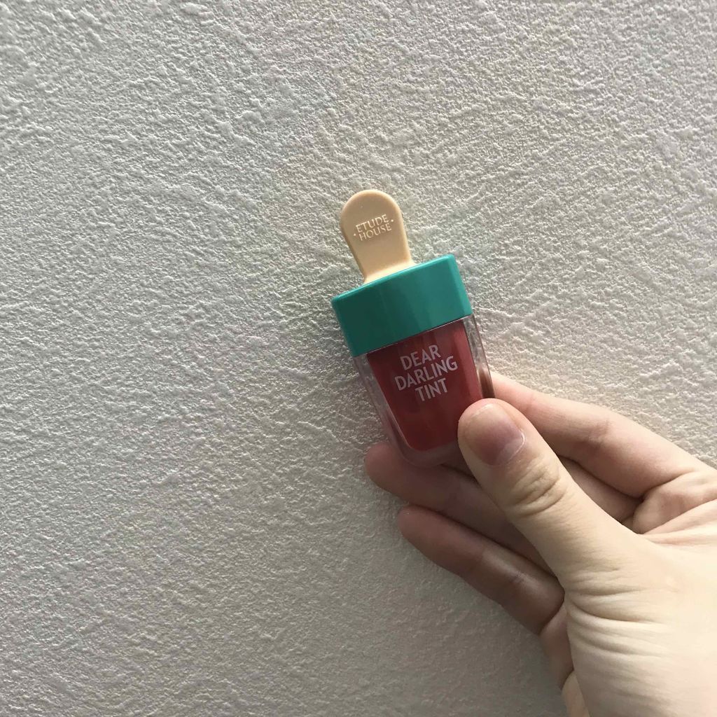 ディアダーリン ウォータージェルティント (アイスティント)/ETUDE/口紅を使ったクチコミ(1枚目)