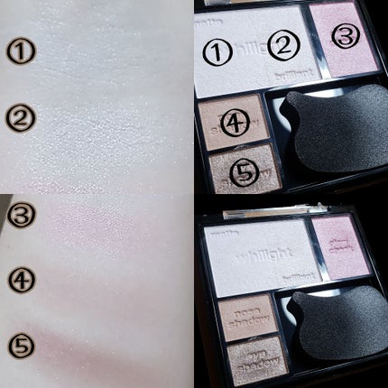 ホワイトシェイピングパレット/KATE/プレストパウダーを使ったクチコミ(2枚目)