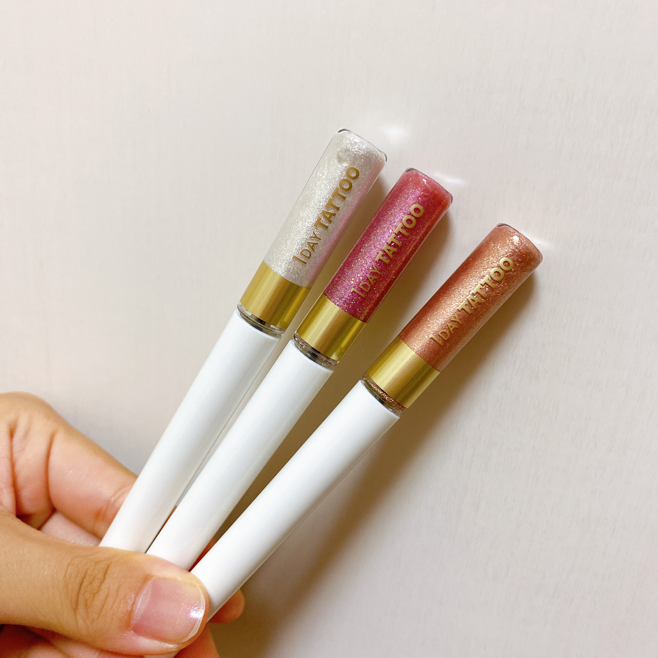 グリマーリキッド 01 スノークリスタル/K-パレット/グリッターを使ったクチコミ（3枚目）