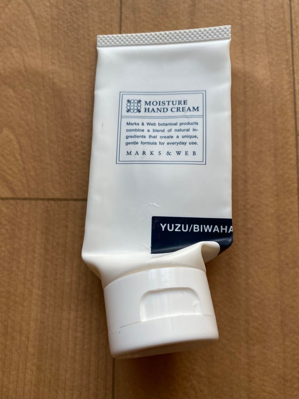 モイスチャーハンドクリーム ユズ/ビワ葉/MARKS&WEB/ハンドクリームを使ったクチコミ(1枚目)