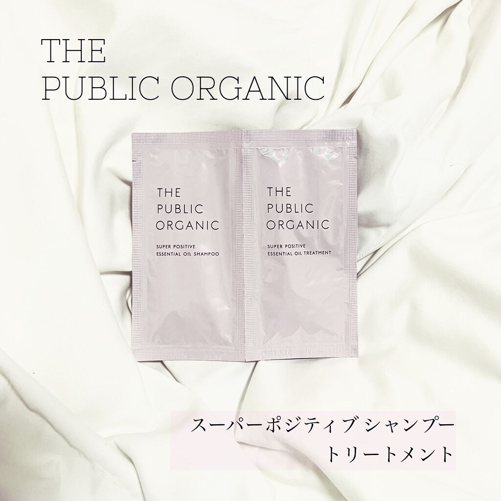 スーパーポジティブ シャンプー DRS／ヘア トリートメント DRS/THE PUBLIC ORGANIC/市販シャンプーを使ったクチコミ（1枚目）