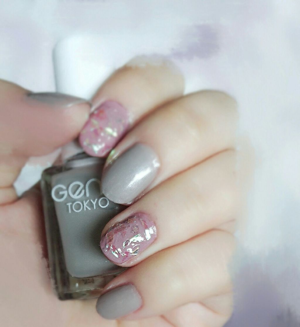 サンリオネイル/DAISO/マニキュアを使ったクチコミ(2枚目)