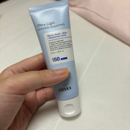 ウルトラライト透明UVクリーム/COSRX/日焼け止めクリームを使ったクチコミ(2枚目)