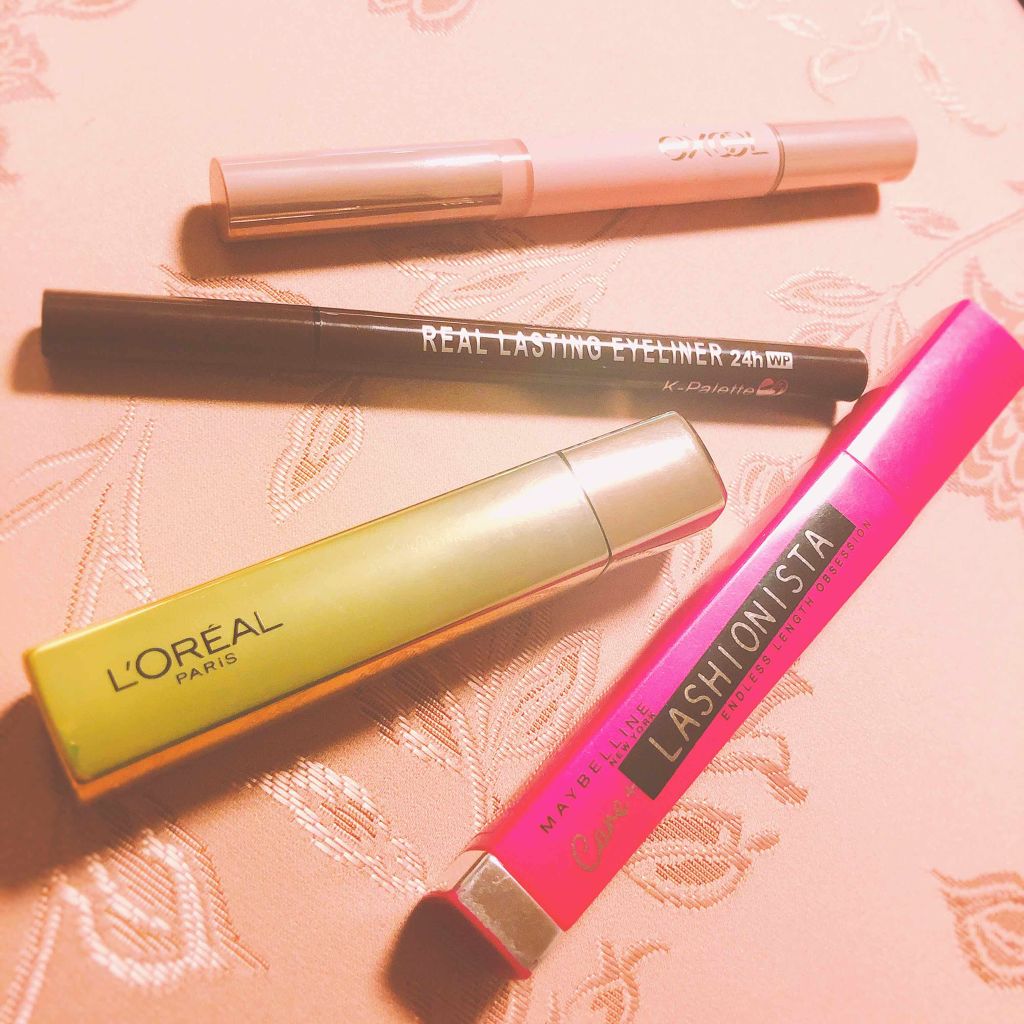 リアルラスティングアイライナー24hWP/K-パレット/リキッドアイライナーを使ったクチコミ（1枚目）