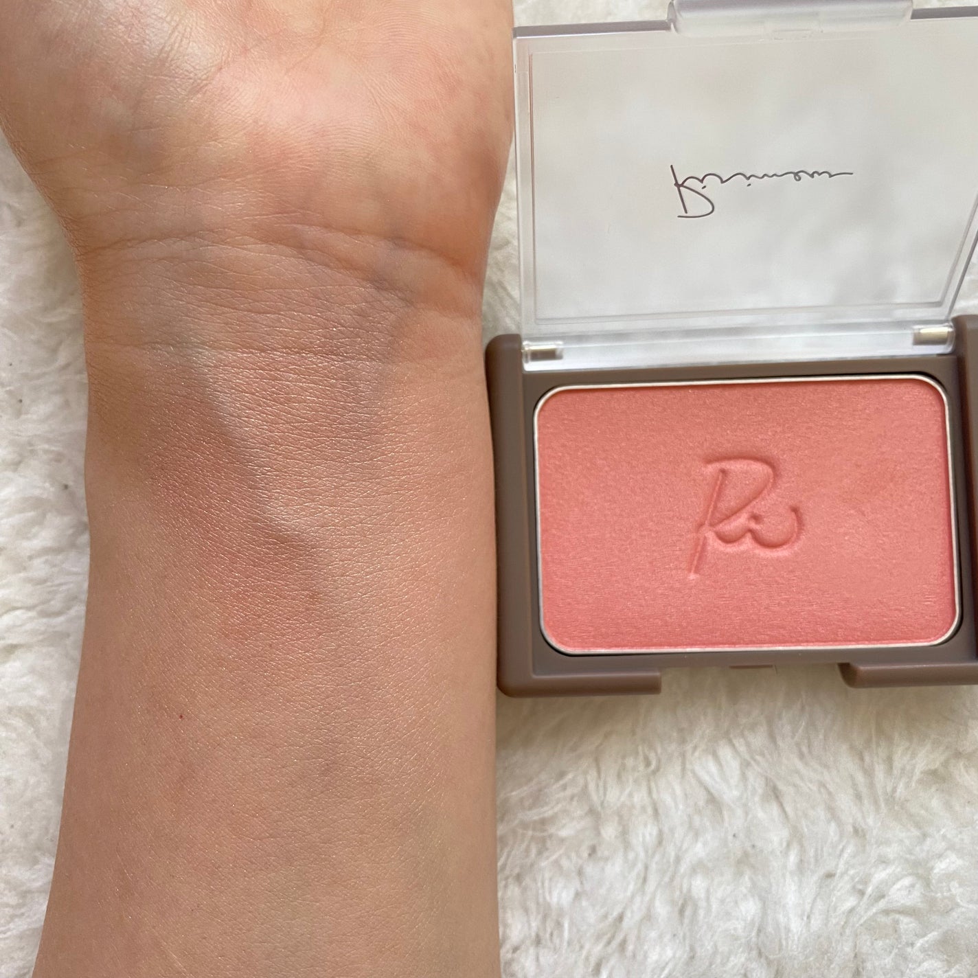 ヴェールグロウチーク/Ririmew/パウダーチークを使ったクチコミ(3枚目)