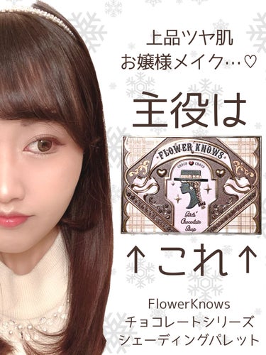 チョコレートシリーズ シェーディングパレット/FlowerKnows/シェーディングを使ったクチコミ（1枚目）