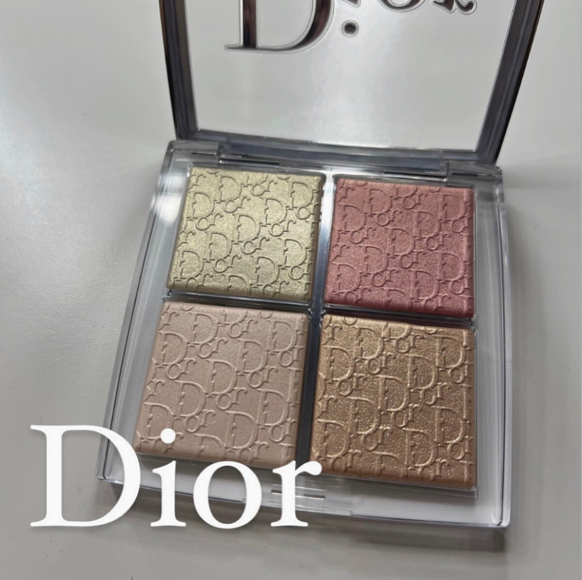 ディオール バックステージ フェイス グロウ パレット/Dior/ハイライトを使ったクチコミ(1枚目)