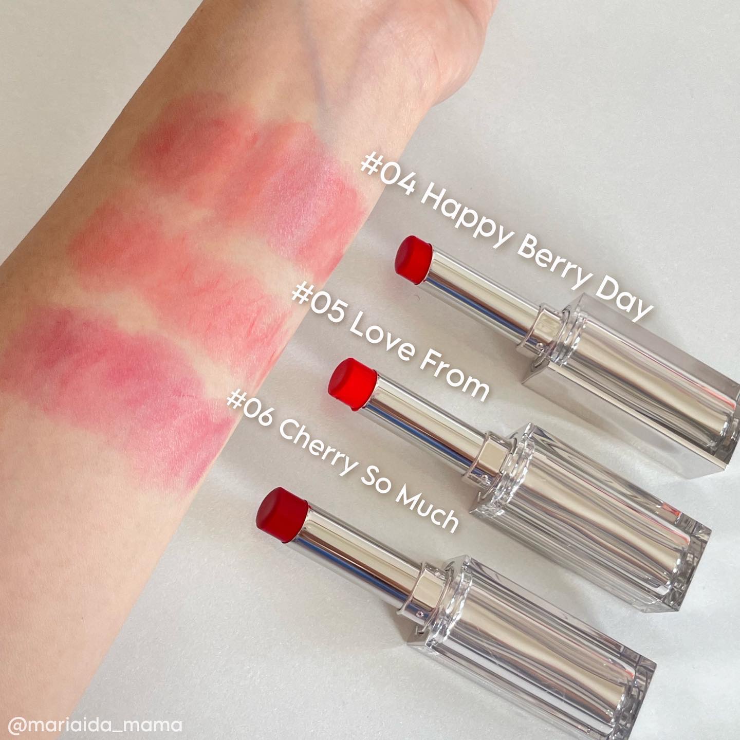 グローリップバームギフトセット Love From/Glint/メイクアップキットを使ったクチコミ（3枚目）