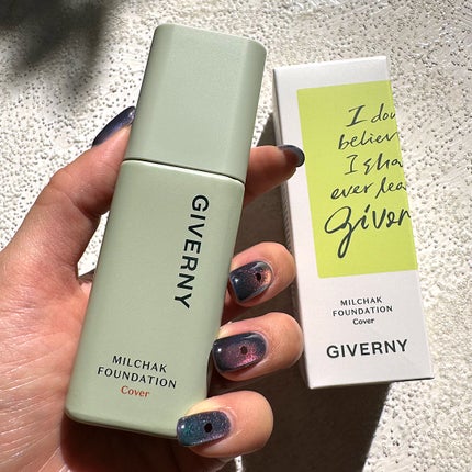 ジヴェルニー 密着カバーファンデーション/GIVERNY/リキッドファンデーションを使ったクチコミ(2枚目)
