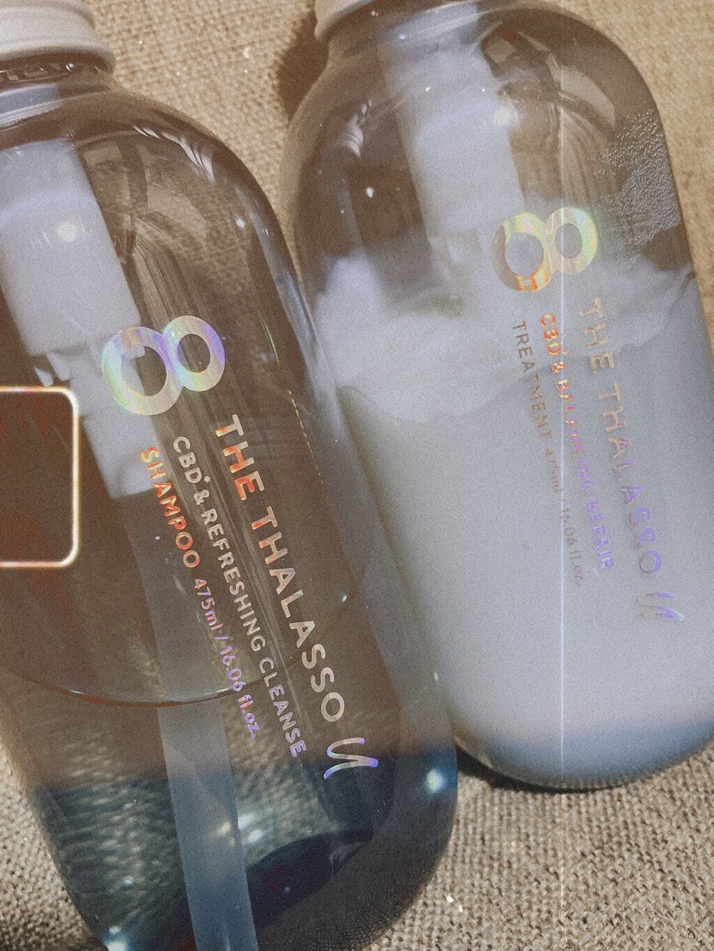 エイトザタラソ ユー CBD&リフレッシング クレンズ 美容液シャンプー/CBD&バランシング ダメージリペア 美容液ヘアトリートメント/エイトザタラソ/市販シャンプーを使ったクチコミ(1枚目)