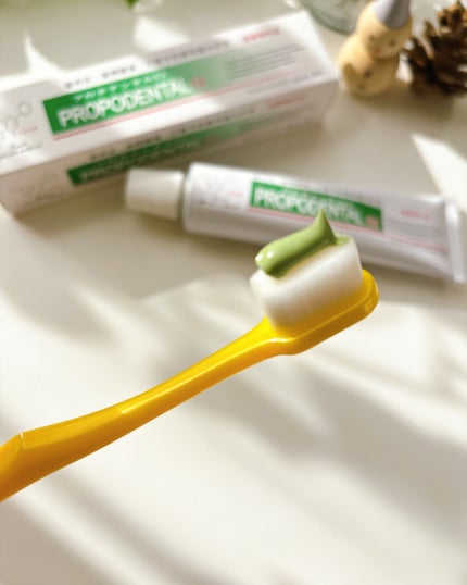 プロポデンタルEX(医薬部外品)/プロポリス健康増進会/歯磨き粉を使ったクチコミ(5枚目)