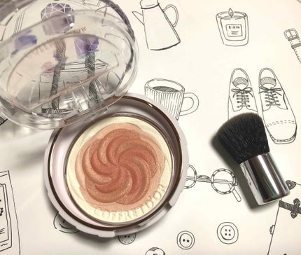 スマイルアップチークス/コフレドール/パウダーチークを使ったクチコミ(2枚目)