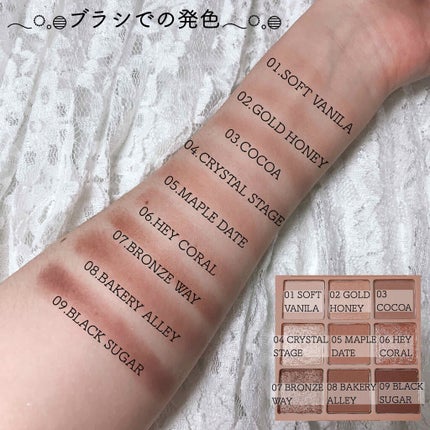 ソフト ムード アイシャドウ パレット/Peach C/アイシャドウパレットを使ったクチコミ(5枚目)