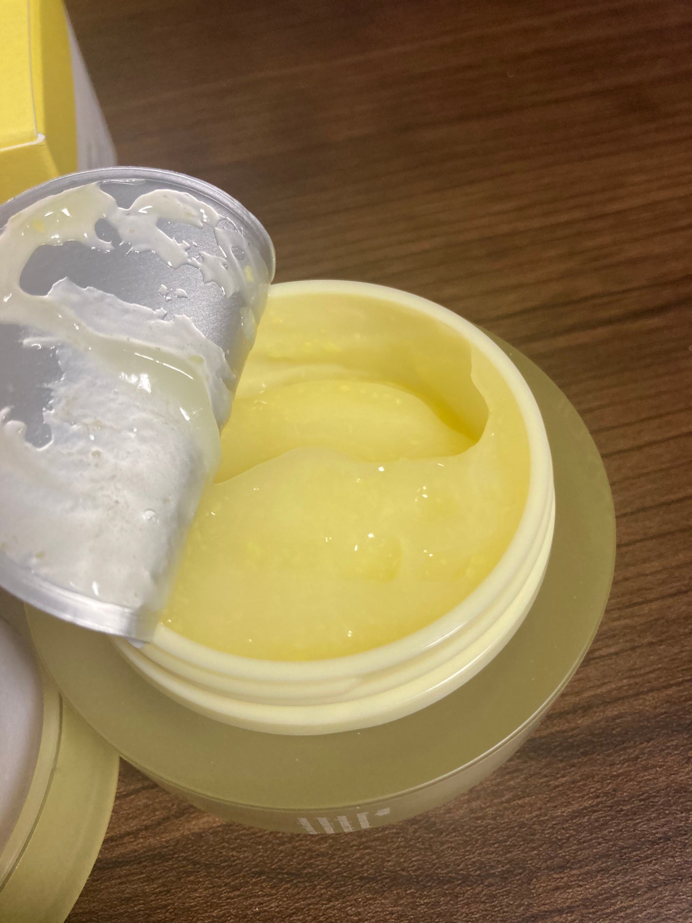 月光ゆず睡眠パック/HANYUL(ハンユル)/フェイスクリームを使ったクチコミ(2枚目)