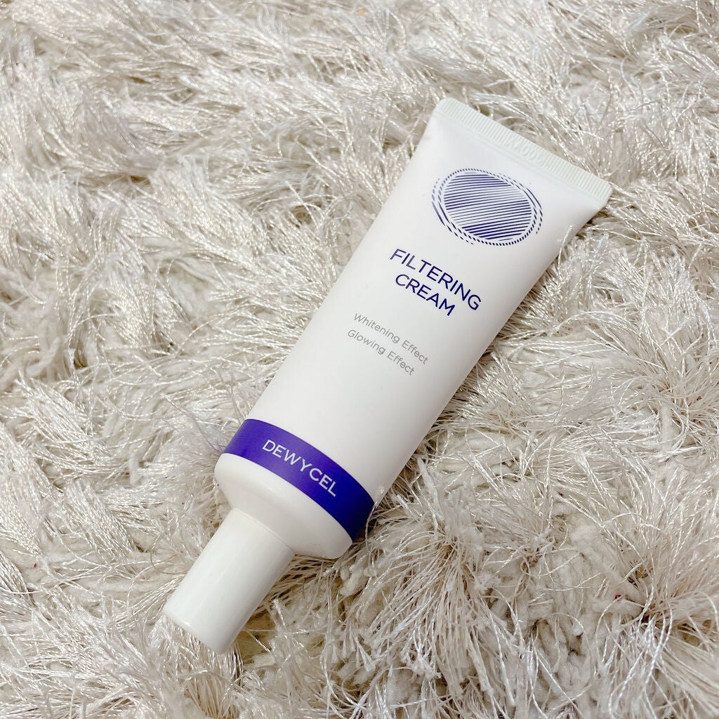 フィルタリングクリーム/DEWYCEL/日焼け止めクリームを使ったクチコミ(1枚目)