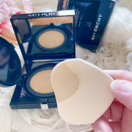 プリズム・リーブル・スキンケアリング・グロウ・クッション/GIVENCHY/クッションファンデーションを使ったクチコミ(5枚目)