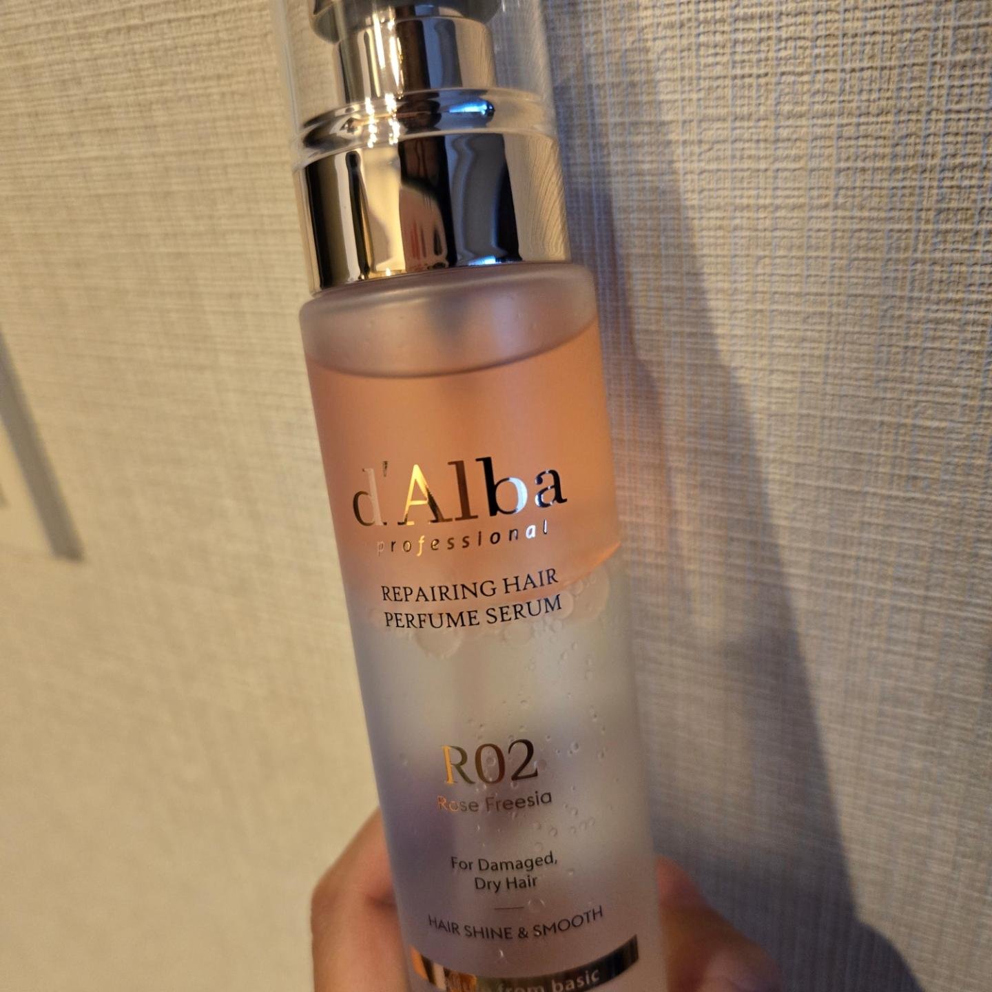 プロフェッショナルリペアリングヘアパヒュームセラム/ダルバ/ヘアミストを使ったクチコミ（2枚目）