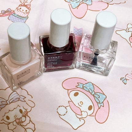 ベースコート/無印良品/ネイルトップコートを使ったクチコミ(2枚目)