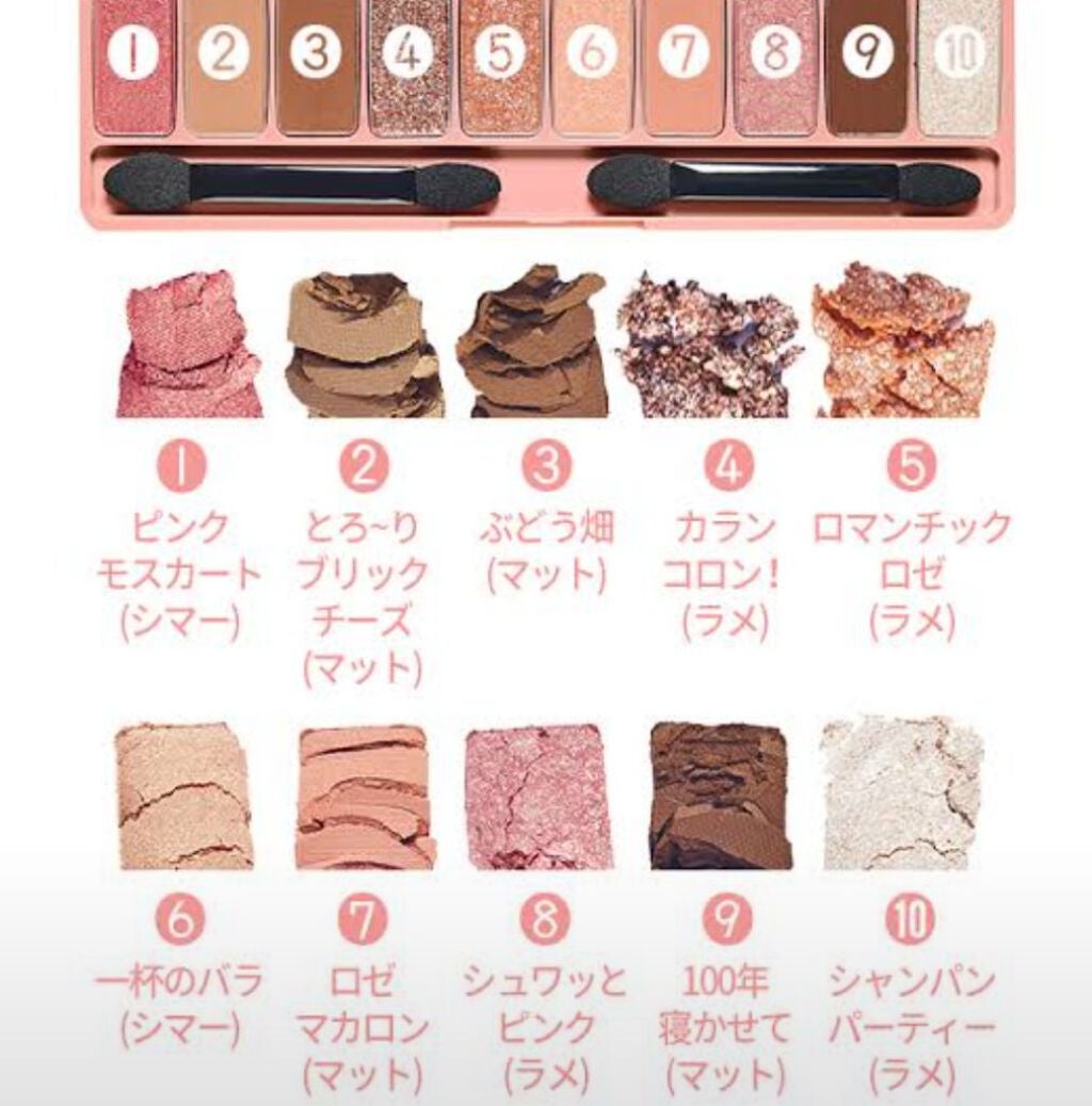 プレイカラー アイシャドウ/ETUDE/アイシャドウパレットを使ったクチコミ(5枚目)