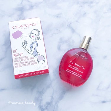 フィックス メイクアップ/CLARINS/ミスト状化粧水を使ったクチコミ（1枚目）