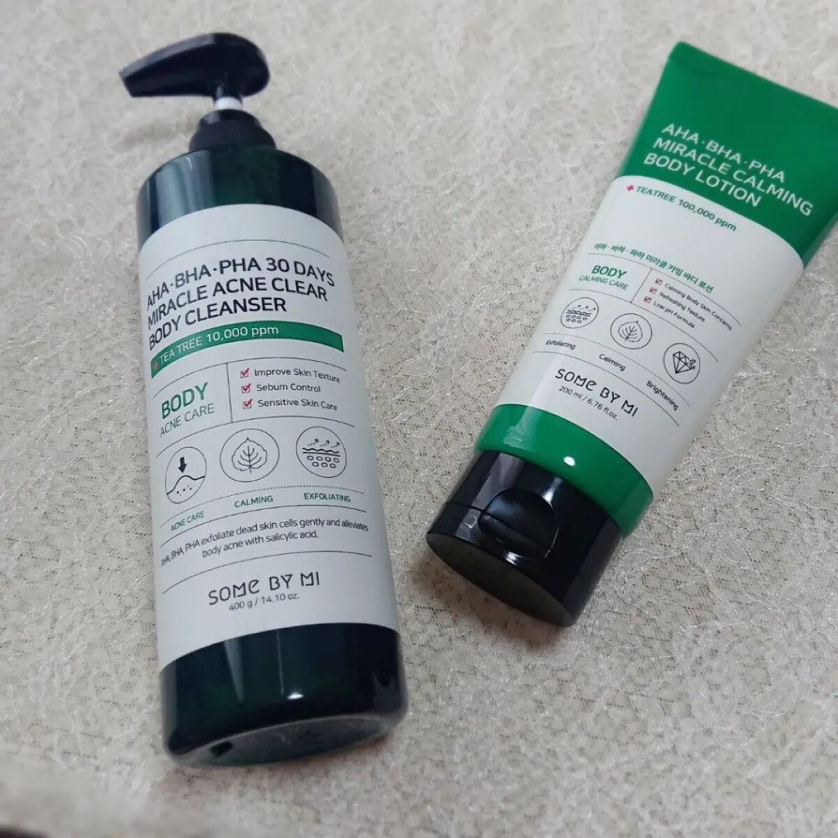 AHA·BHA·PHA 30デイズミラクルアクネボディクレンザー/SOME BY MI/ボディソープを使ったクチコミ（1枚目）