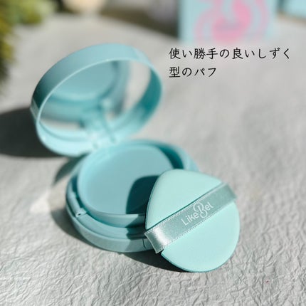 Glow me mesh cushion /Likebel/クッションファンデーションを使ったクチコミ(2枚目)