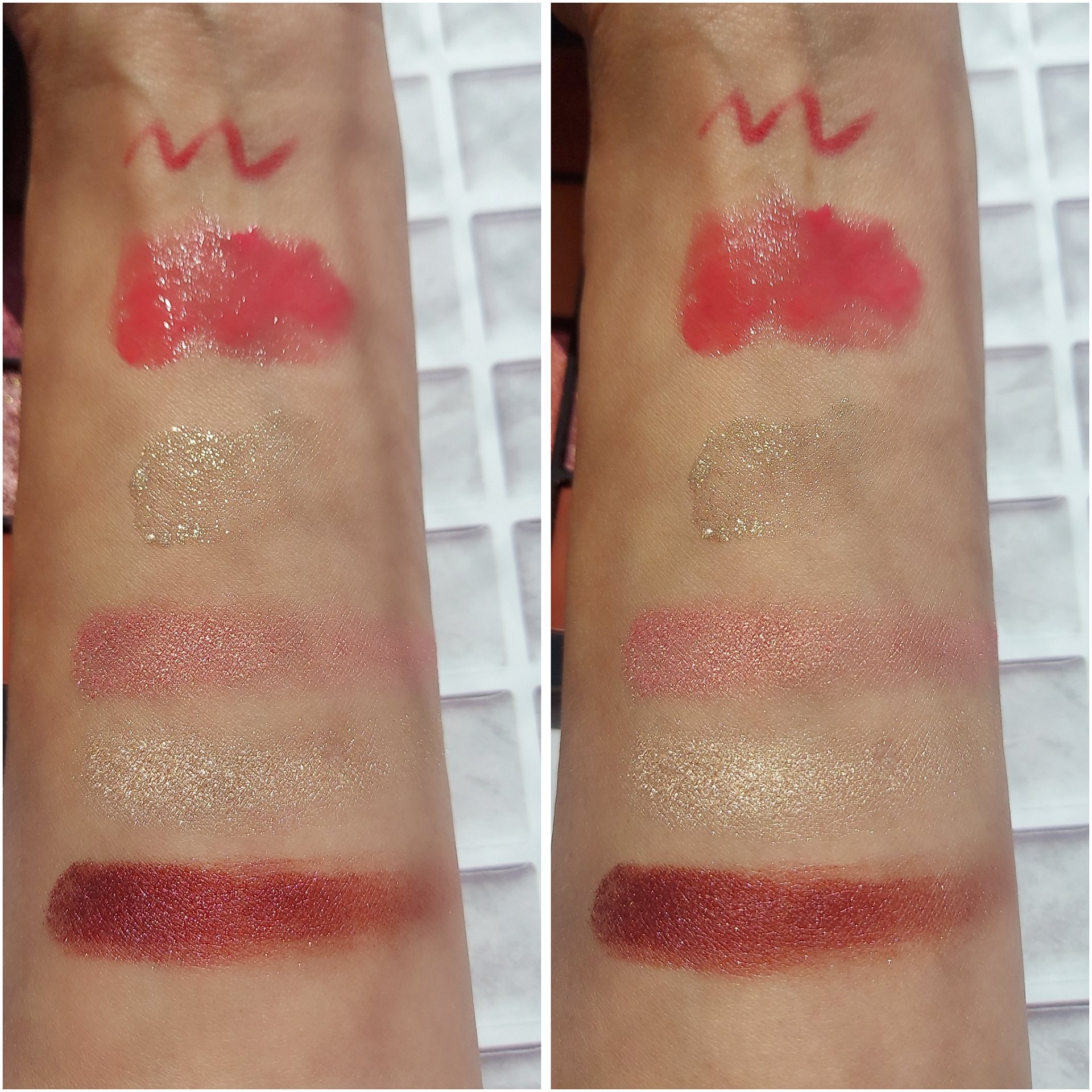 インフィニトリ― グリマーリキッド 03 ゴールドレイン/Celvoke/リキッドアイシャドウを使ったクチコミ（2枚目）