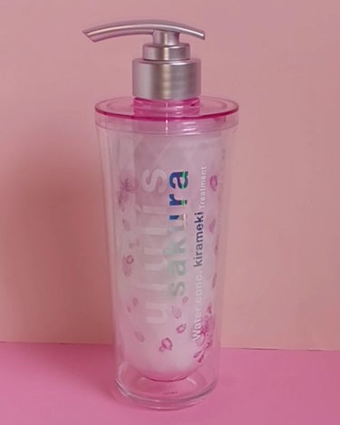 ウォーターコンク モイスト シャンプー（桜ver.)/ヘアトリートメント(桜ver.) シャンプー340ml/ululis/シャンプー・コンディショナーを使ったクチコミ（3枚目）