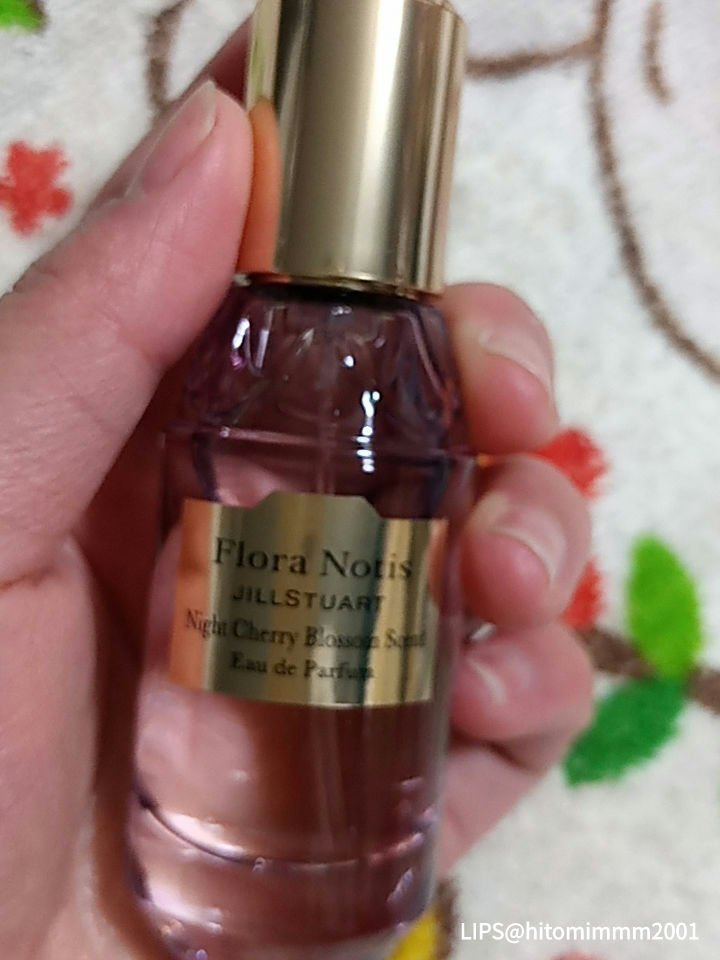 試してみた】ナイトチェリーブロッサム オードパルファン Flora