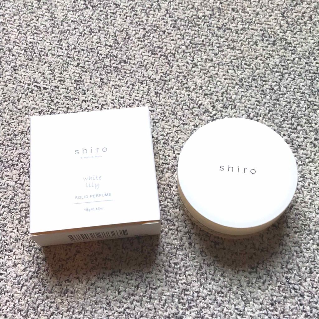 ホワイトリリー 練り香水/SHIRO/練り香水を使ったクチコミ(1枚目)