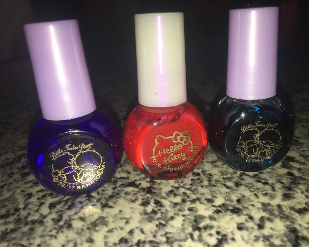 サンリオネイル/DAISO/マニキュアを使ったクチコミ（1枚目）