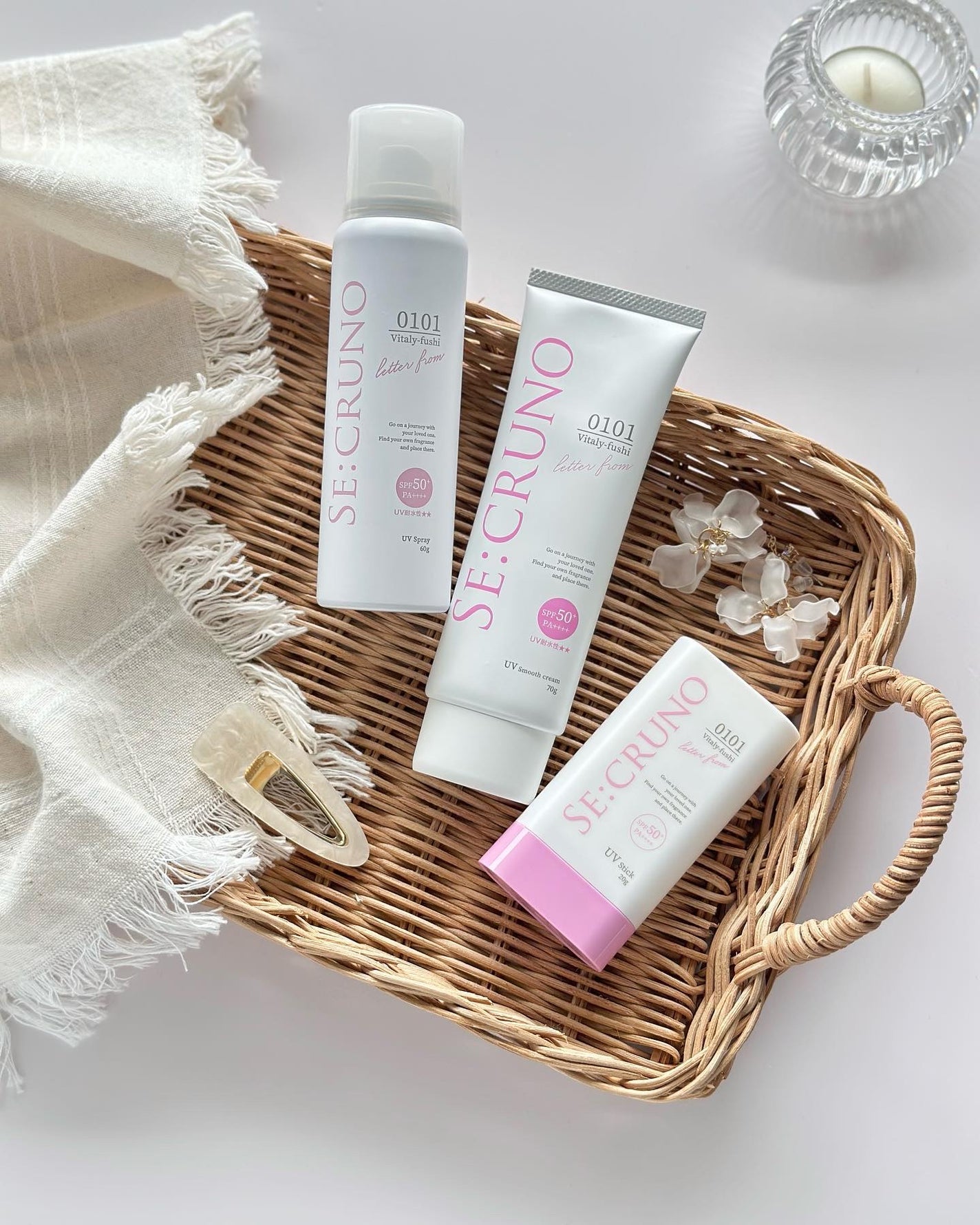 UVスティック ヴィタリーフシ0101/SE:CRUNO/日焼け止めスティックを使ったクチコミ(6枚目)