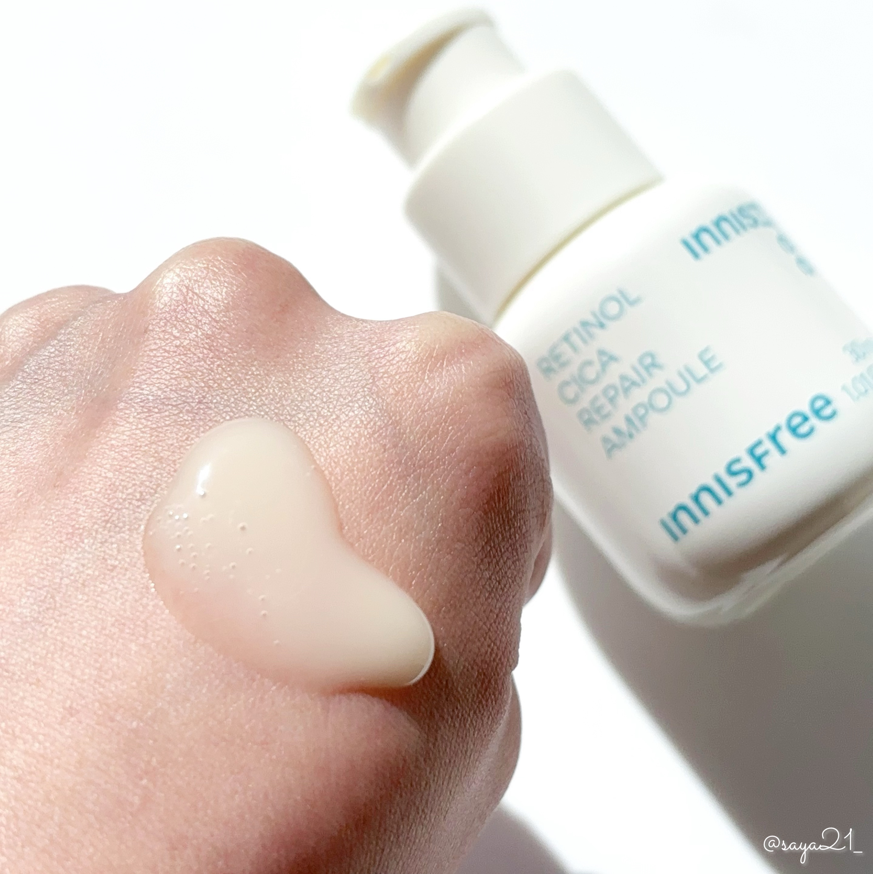 レチノール　シカ　リペア　セラム/innisfree/美容液を使ったクチコミ（2枚目）