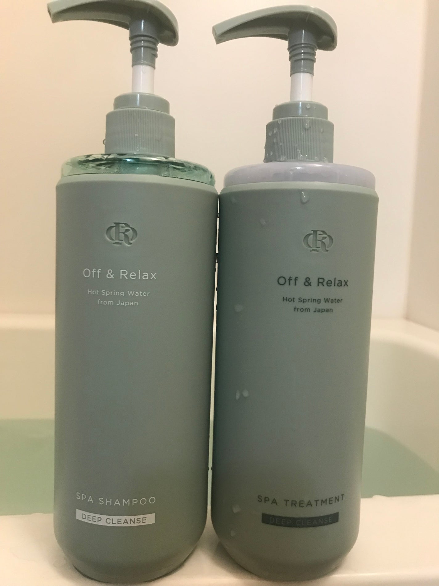 スパ・シャンプー/ヘアトリートメント ディープクレンズ/Off&Relax/市販シャンプーを使ったクチコミ(1枚目)