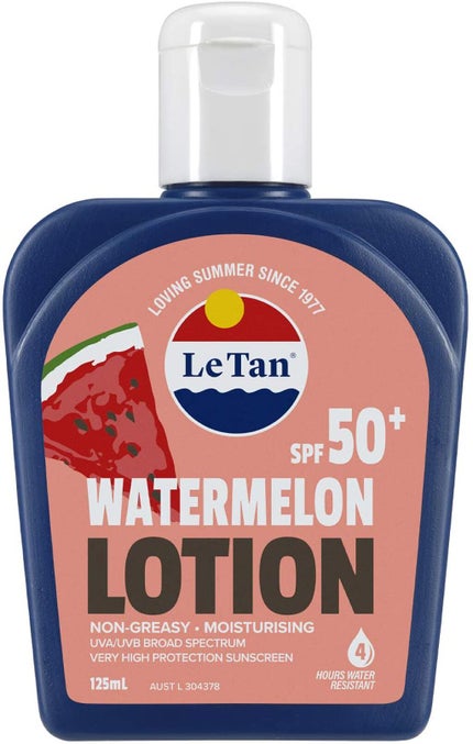 Le Tan サンスクリーンローション ウォーターメロン SPF50+